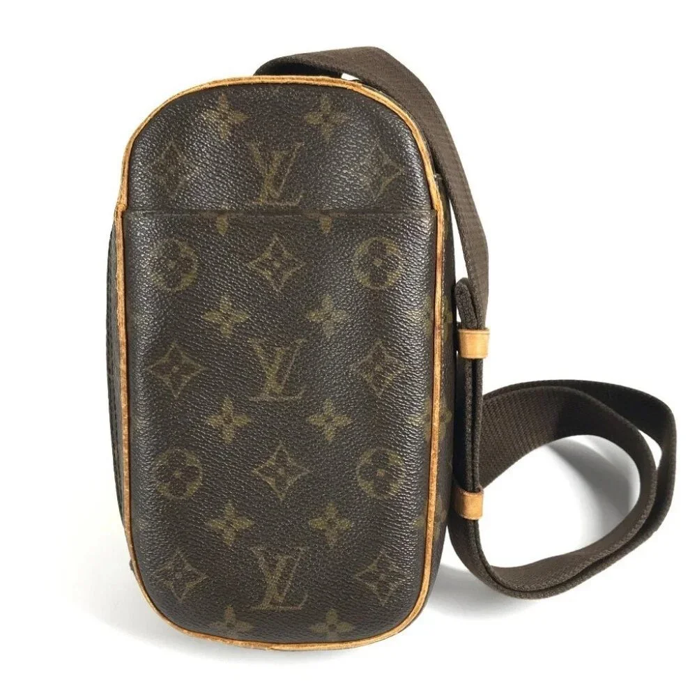 LOUIS VUITTON M51870 Monogram Pochette-Gange Shoulder Bag Cross body bag